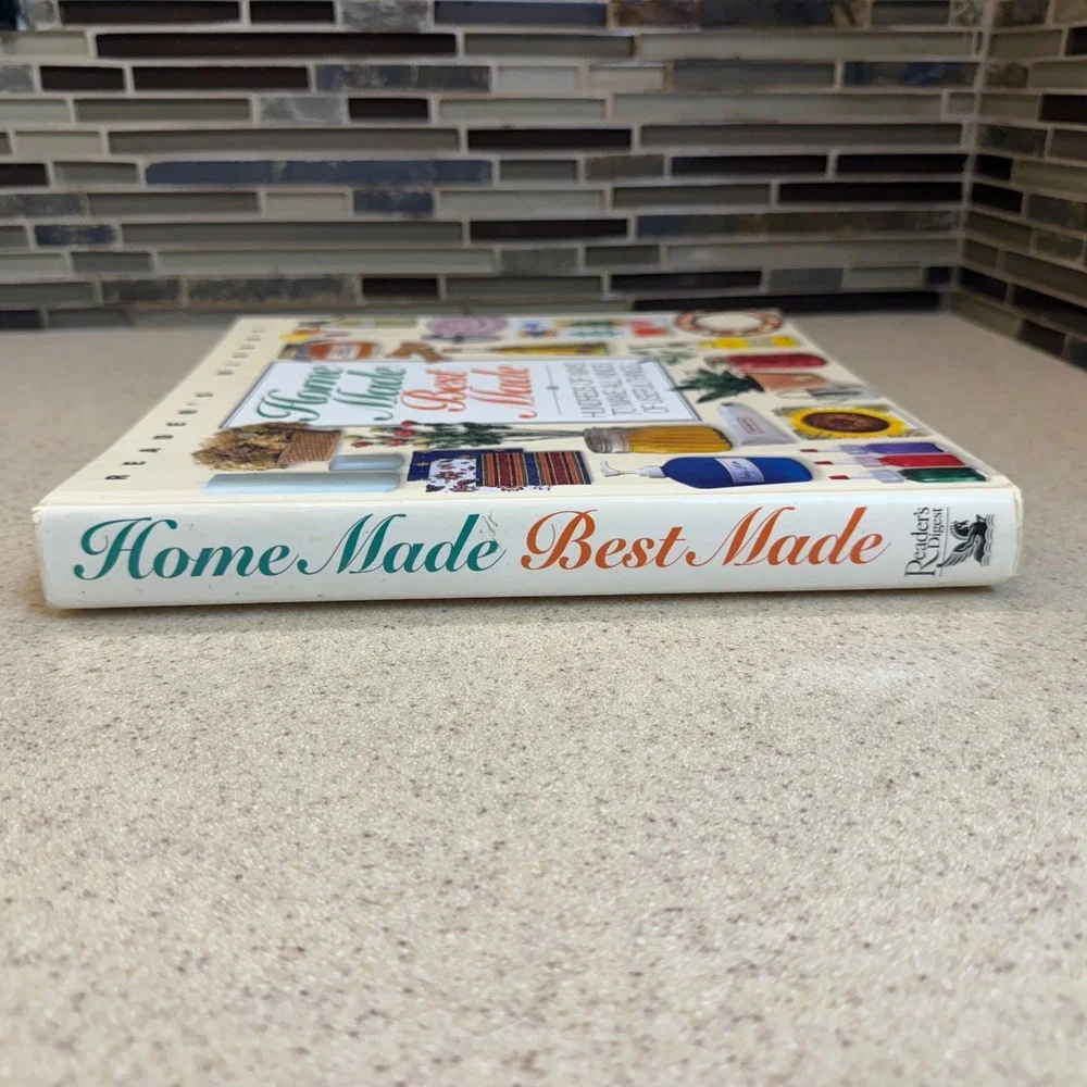 VTG Home Made Best Made Reader's Digest DIY Craft Cooking‎ Home Decor Hardcover